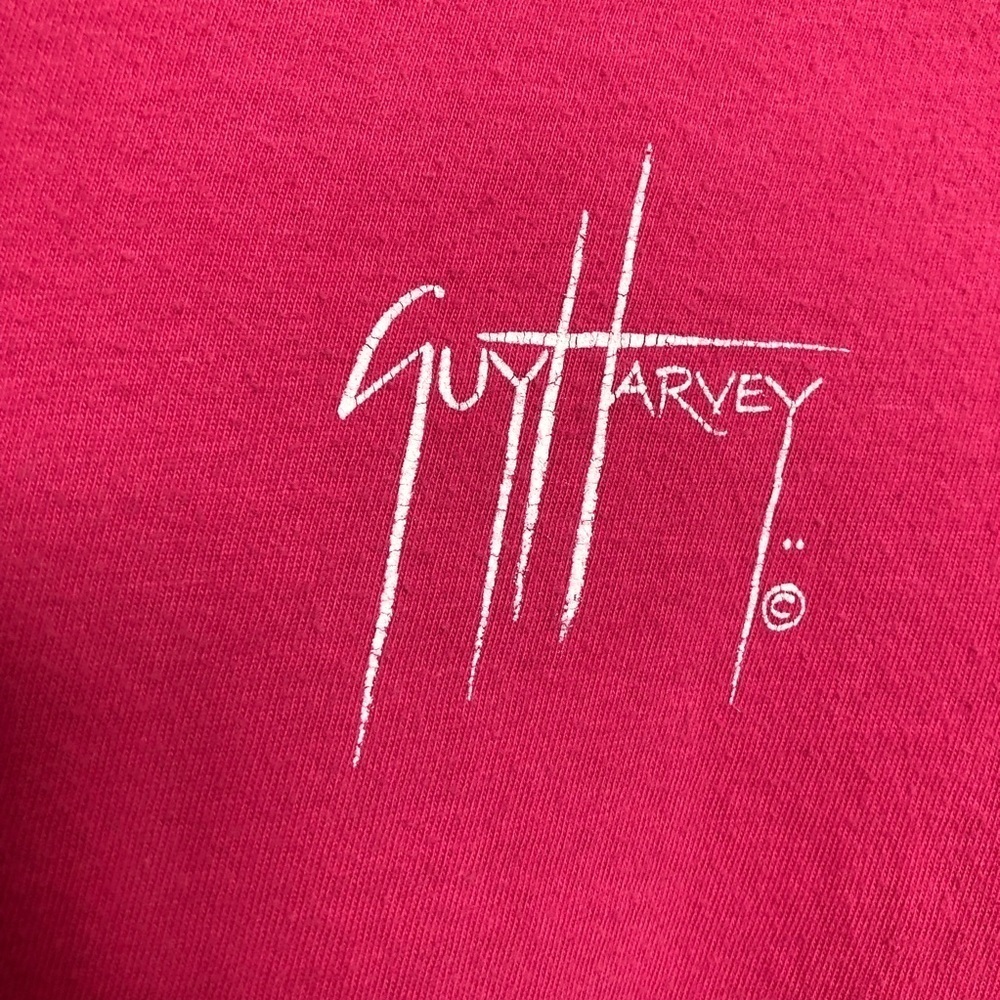 Pink woman’s size small Guy Harvey Graphic T-Shirt - Picture 2 of 5